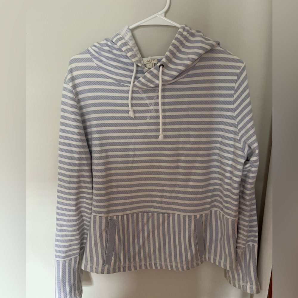 LINEN STRIPPED SWEATER